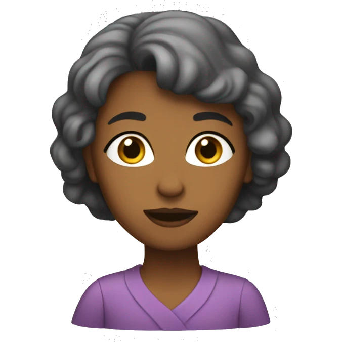 Donna pensierosa  emoji