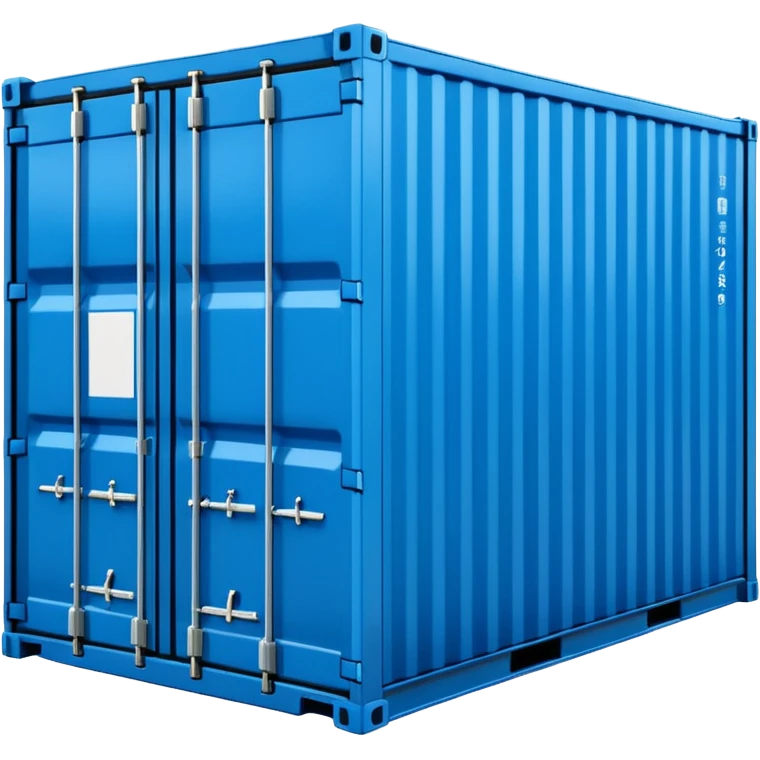 goods Contener emoji which is used for shipment of goods, single contaner emoji