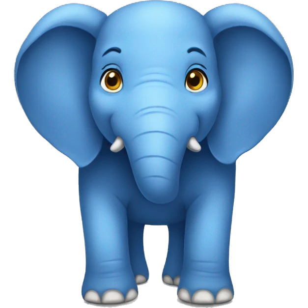 blue elephant emoji