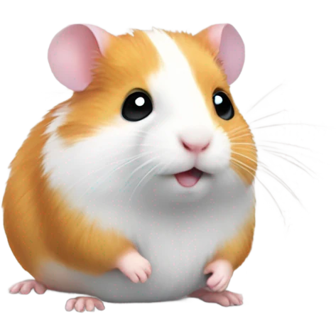 Hamster in shoes  emoji