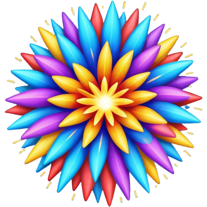 firework burst emoji