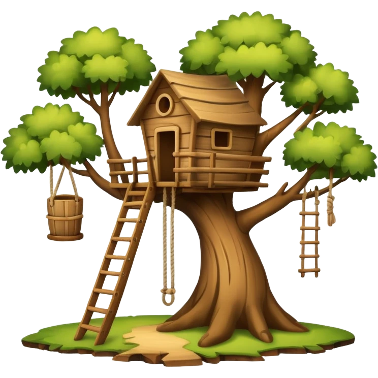 A treehouse emoji