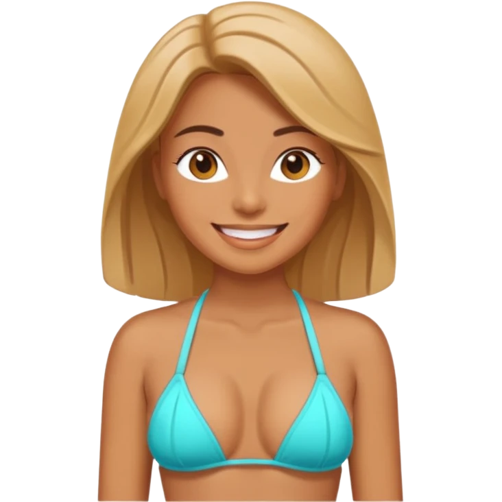 woman in a bikini  emoji
