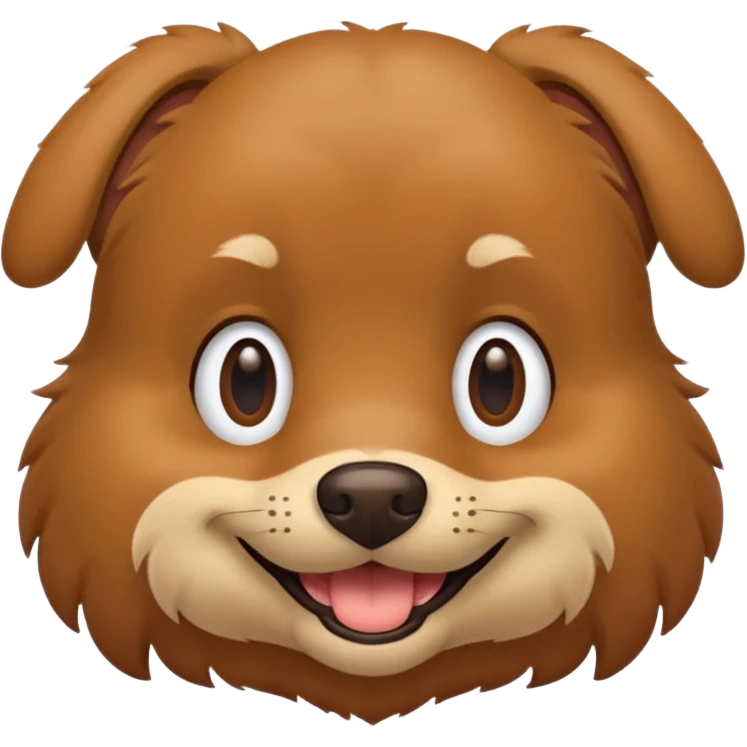 Dog saying 6-7 emoji