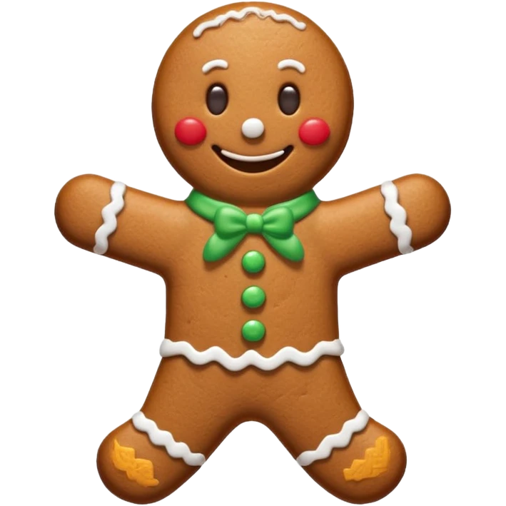 Mosolygós mézeskalács  emoji