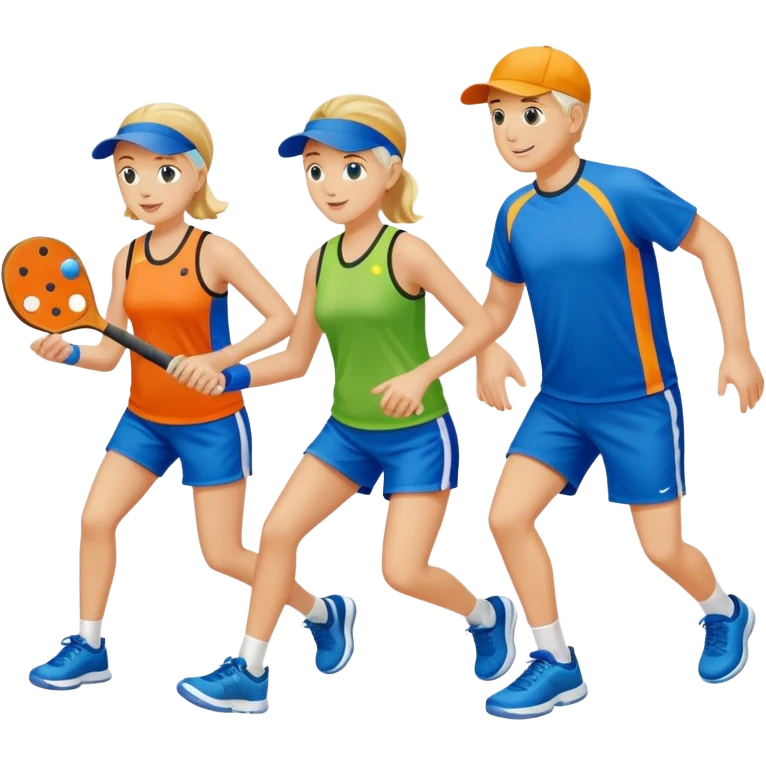 Pickleball party emoji