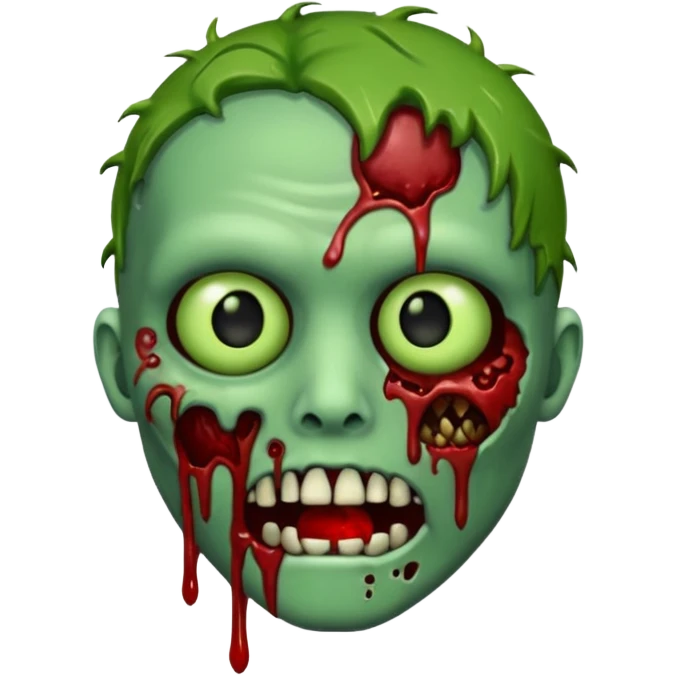 Oi eu quero um emoji de zumbi emoji