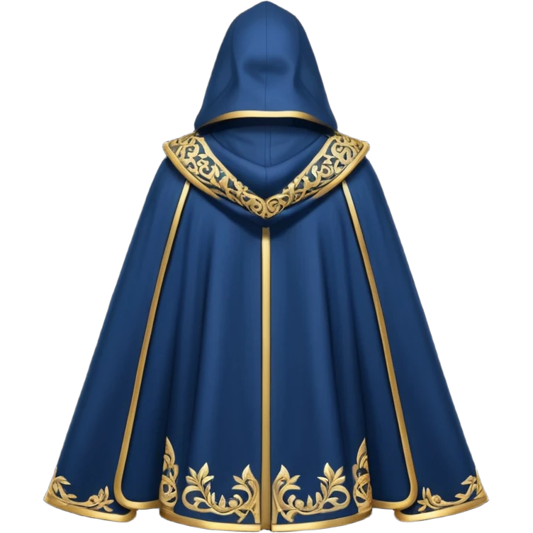 Zauberer reiseumhang von hinten emoji