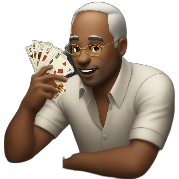 man gambling away 3 million dollars emoji