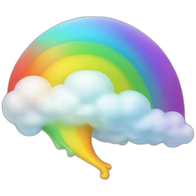 farting rainbows emoji