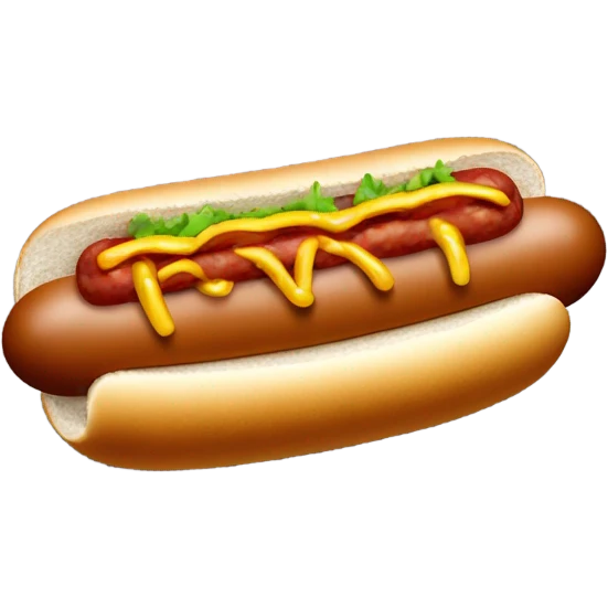 hot dog with gray bread emoji