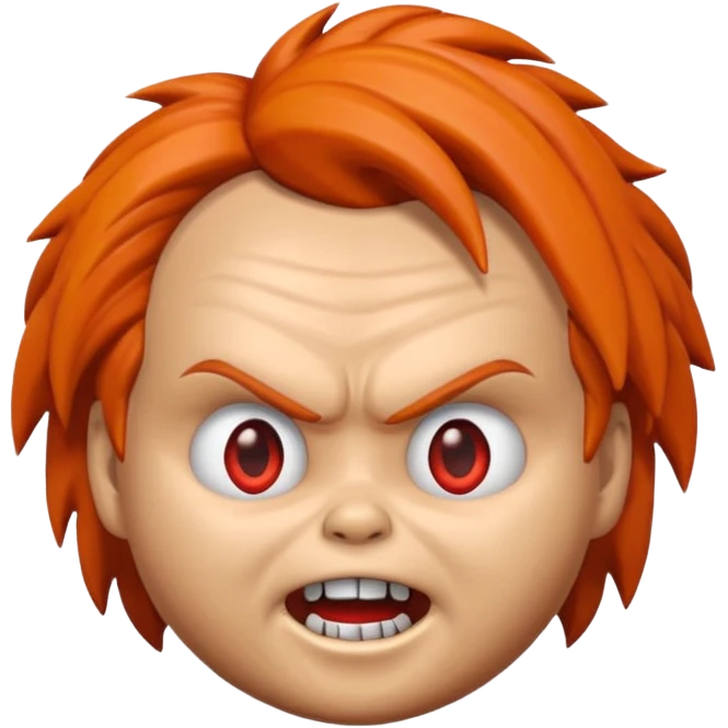 Un emojin de chuky emoji