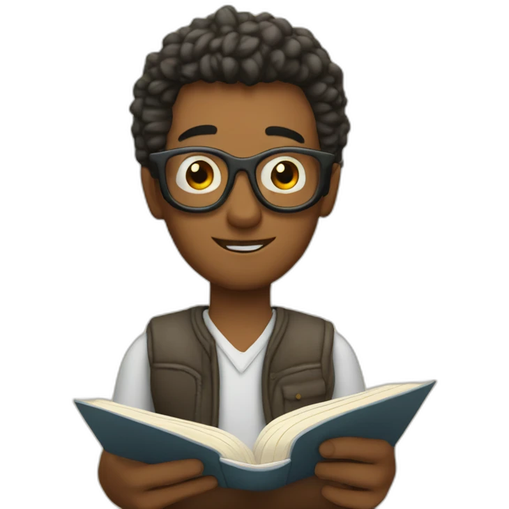 marty mc fly writting a book emoji