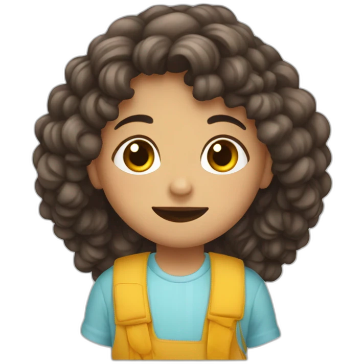 Peluquería infantil travesuras emoji