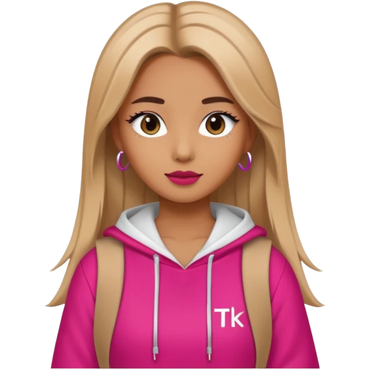 1 human girl TikTok emoji