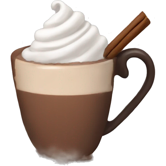 Hot chocolate emoji