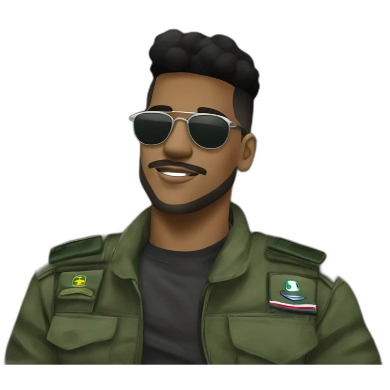 Barbearias Cariocas do Rio de Janeiro Brasil, criar do RJ roupas típicas da favela Streetwear black Brazilian young favela barberman doing a degradê militar fase in a black Brazilian Man emoji