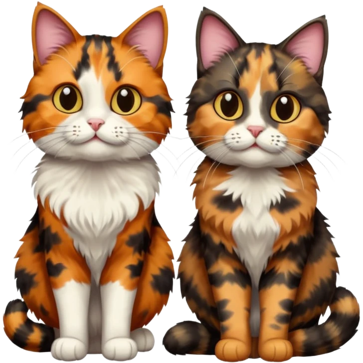3 cats emoji