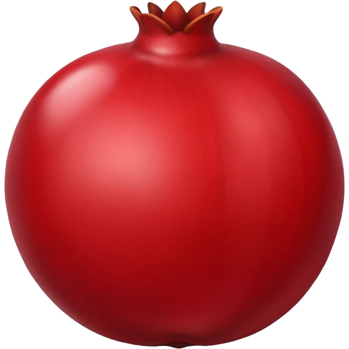 Pomegranate emoji Apple style emoji