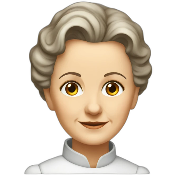 Chemistry-Marie curie emoji