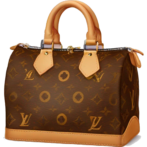 louis Vuitton speedy bag  emoji