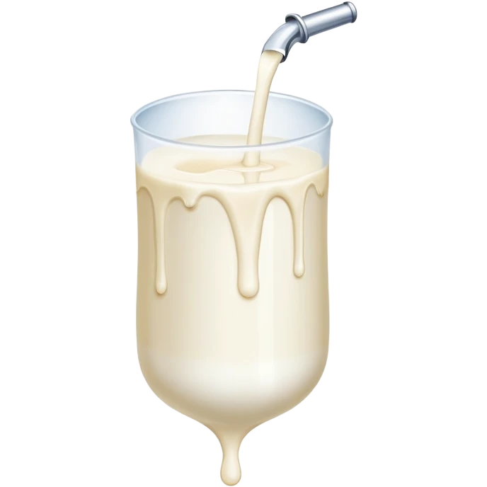 P.e.n.i.s dripping milk emoji