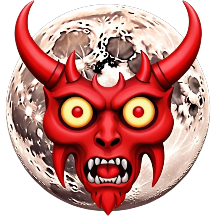 satanix moon emoji