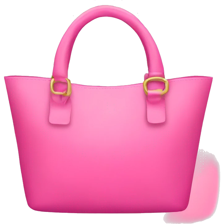 Pink bag emoji