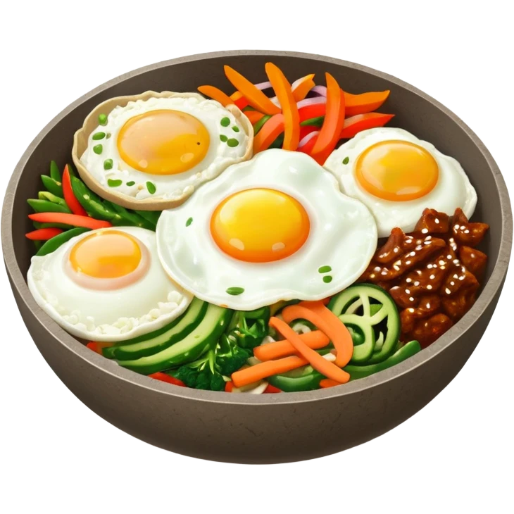 韓国石焼きビビンバ emoji