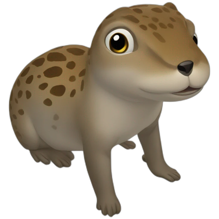 Tortu sur loutre emoji