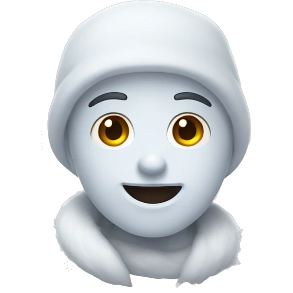 Boneco de neve emoji