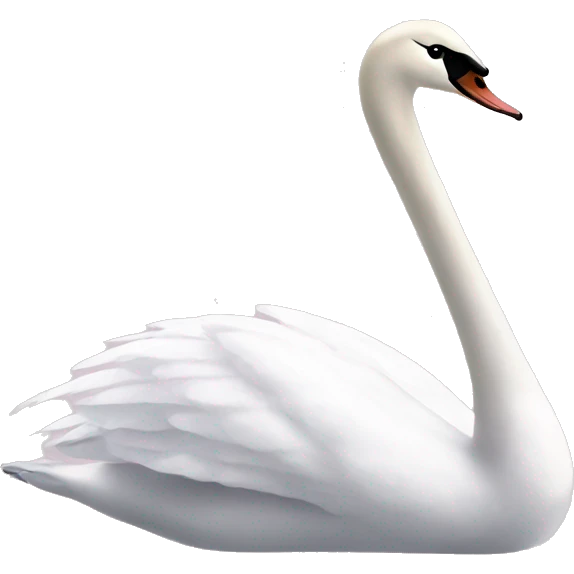 Ballet swan emoji