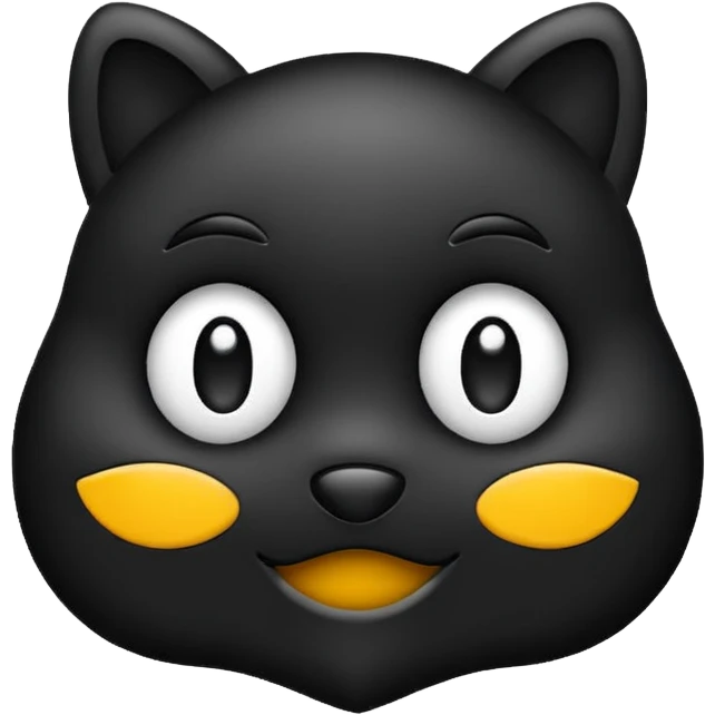 Change the logo to black emoji