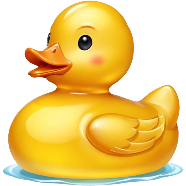 Topaz Crystal rubber ducky emoji