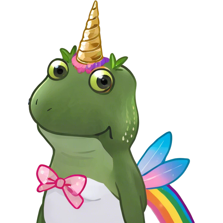 Unicorn poop.  emoji