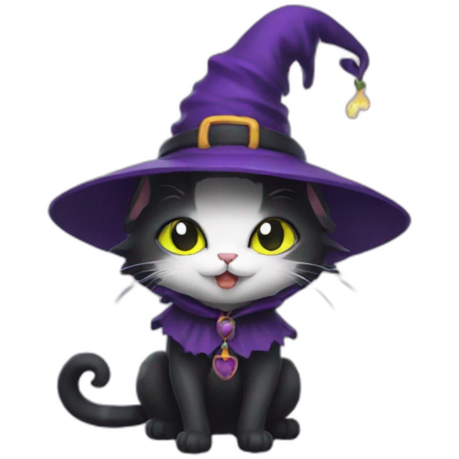 cat-witch emoji