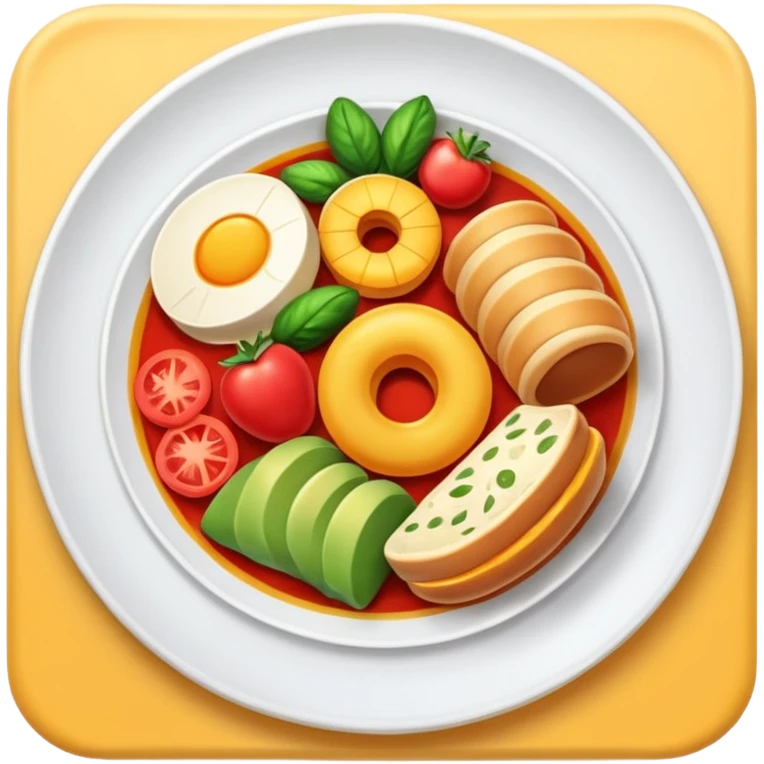 create some food emojis that everyon usualy has basic emoji