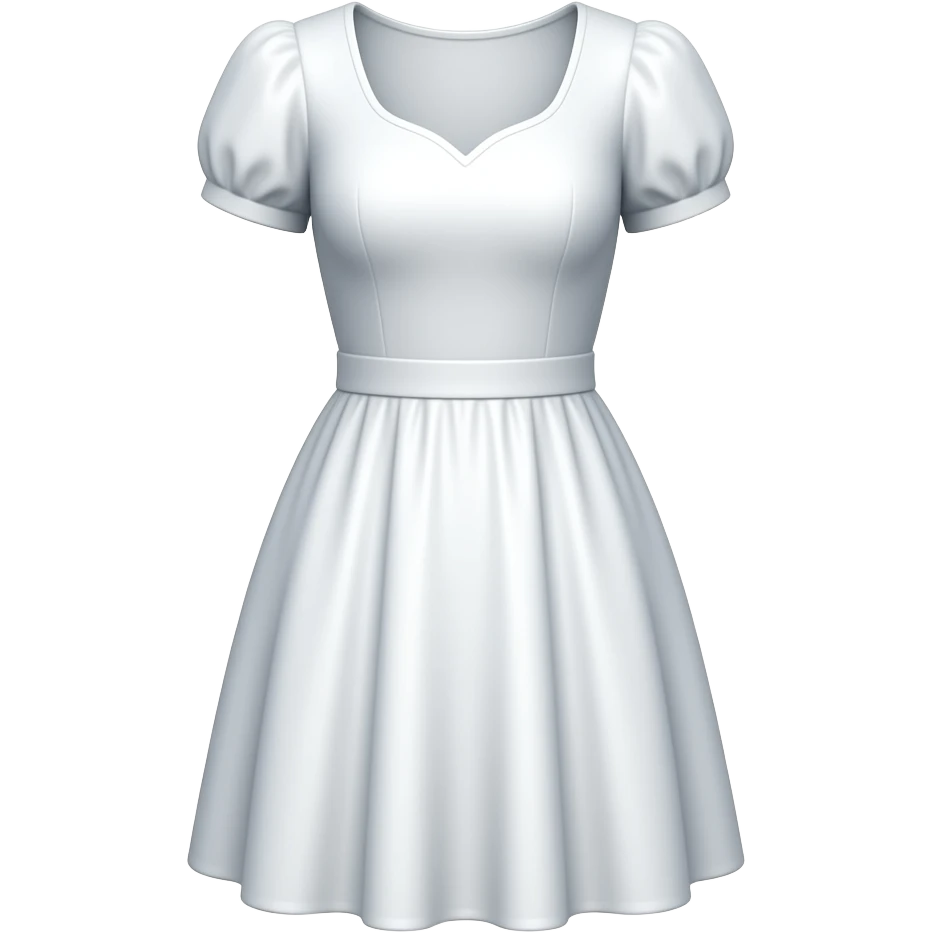 White dress emoji
