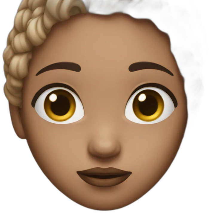 Cute women say NO emoji