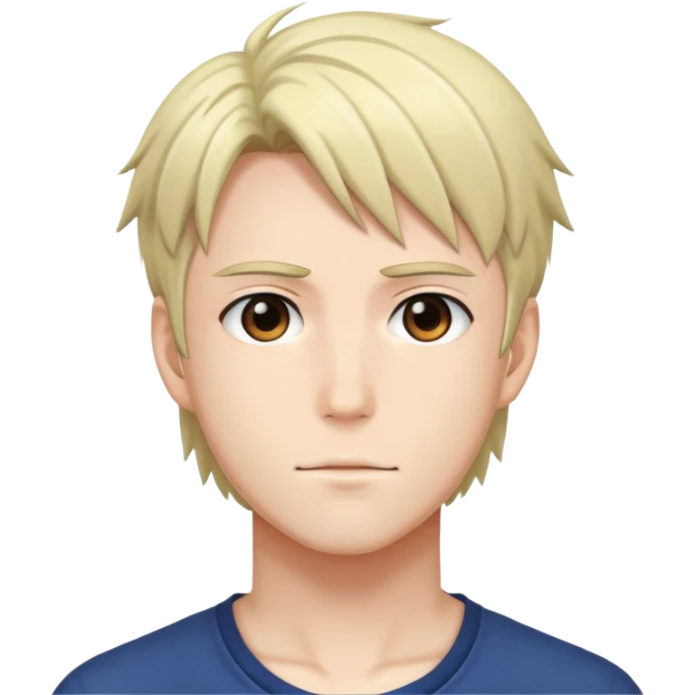 Anime man emoji