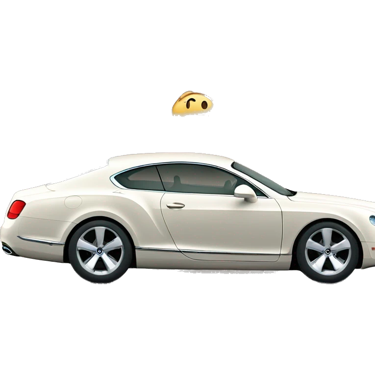 bentley driving into starbucks, running into coffee shop, driving through a walmart emoji