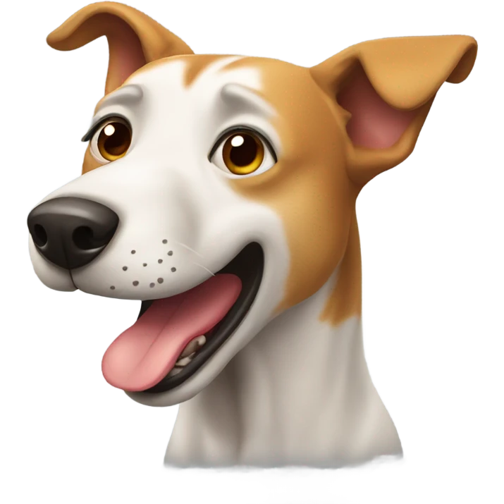 Barking dog  emoji