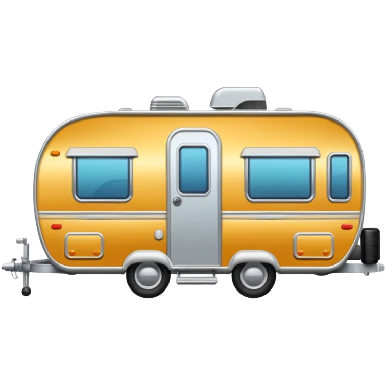 travel trailer emoji