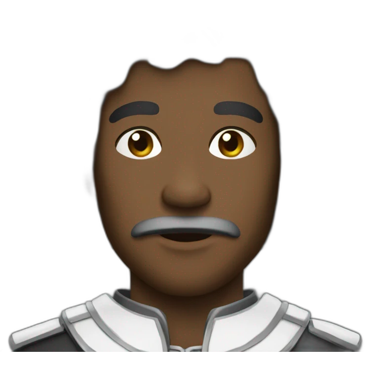 Black chevalier emoji