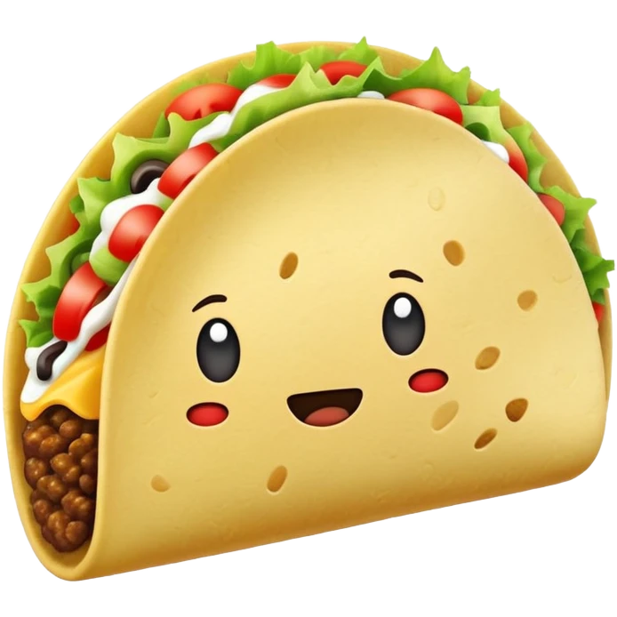 Taco inanimate insanity  emoji
