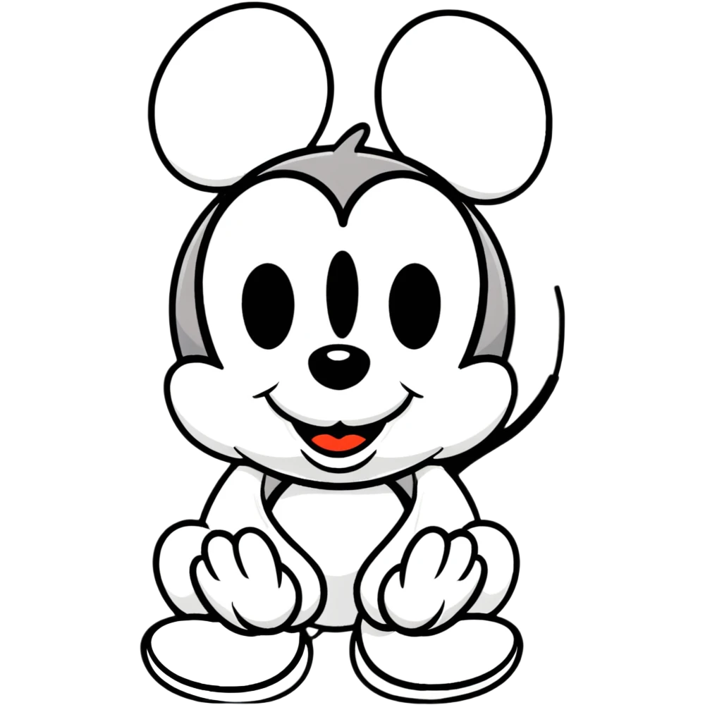 Mickey Mouse emoji