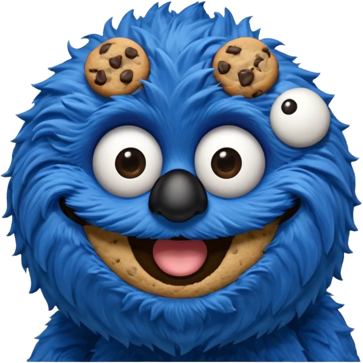 cookie monster emoji
