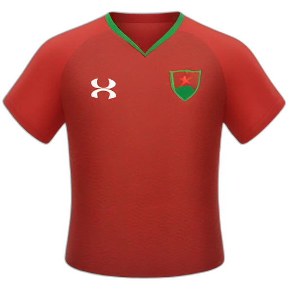 Morocco football shirt emoji