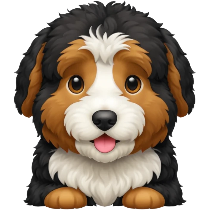 Bernedoodle emoji