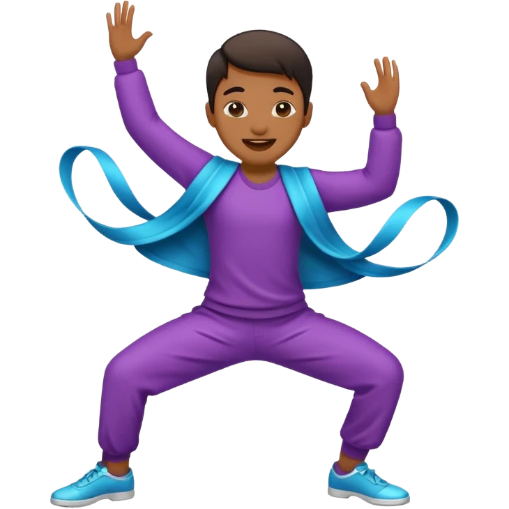 Floss dance emoji